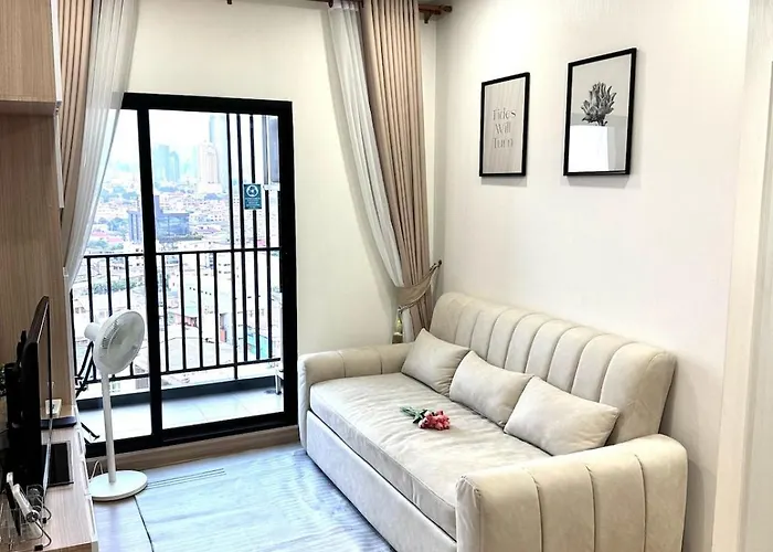 Apartment 2br With Oldtown Vibes, Steps From Wongwian Yai *